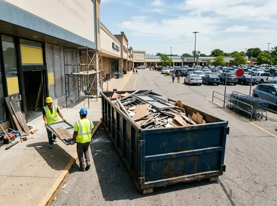 retail-store-renovation-debris-003 — frequently asked questions, Roll-off Dumpster Rentals in El Mirage, AZ